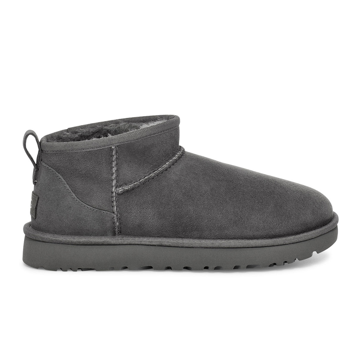 UGG® Classic Ultra Mini (Women) - Grey Boots - Casual - Low - The Heel Shoe Fitters