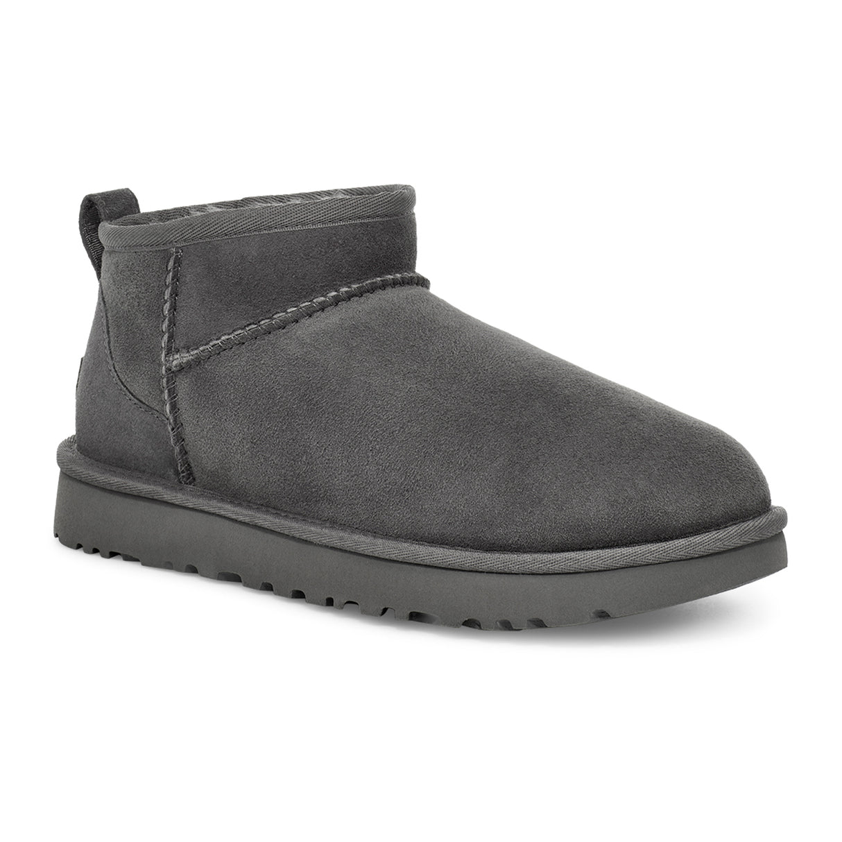 UGG® Classic Ultra Mini (Women) - Grey Boots - Casual - Low - The Heel Shoe Fitters