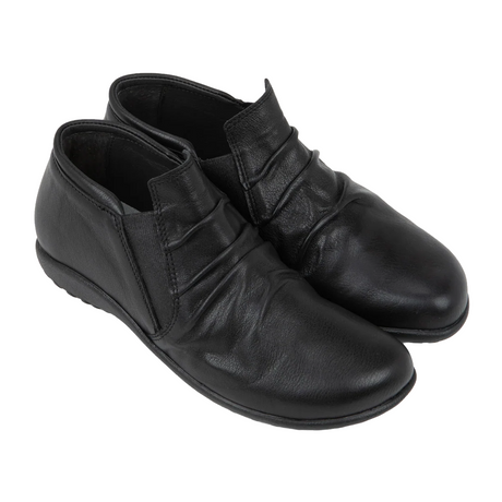 Naot Terehu Slip On (Women) - Black Leather Dress-Casual - Slip On - The Heel Shoe Fitters