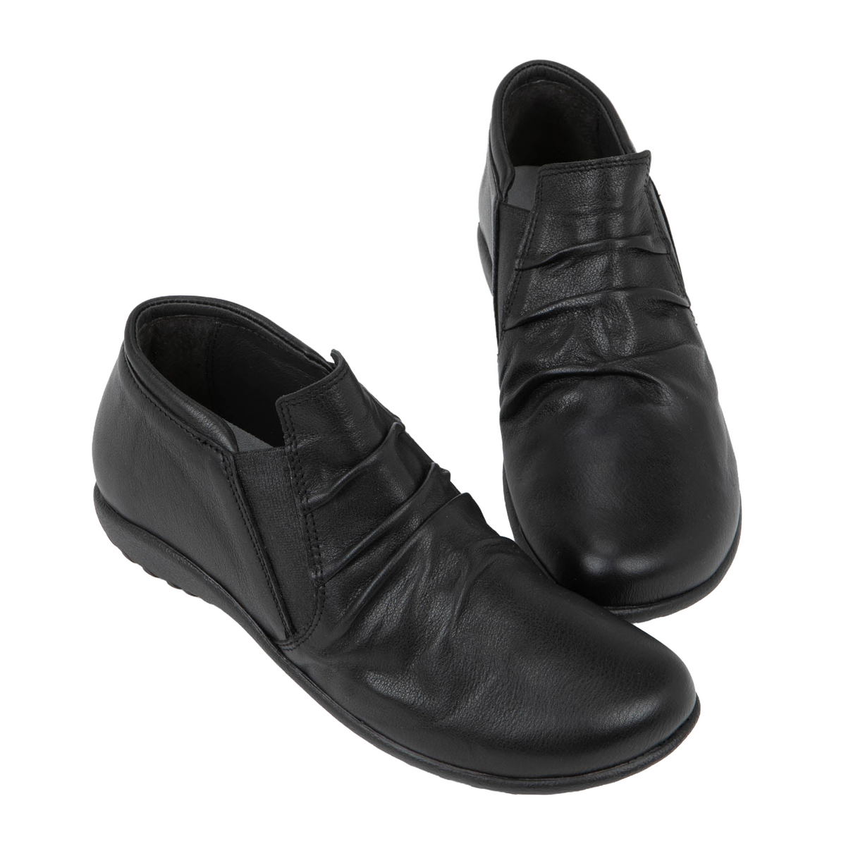 Naot Terehu Slip On (Women) - Black Leather