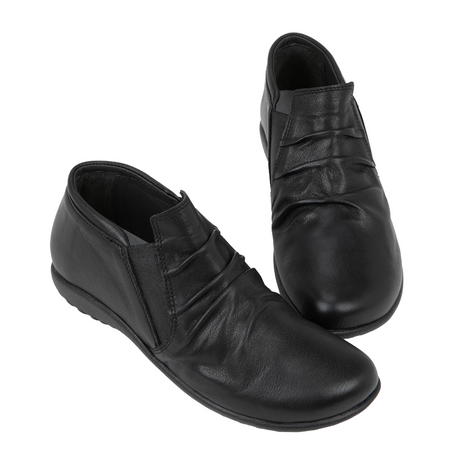 Naot Terehu Slip On (Women) - Black Leather Dress-Casual - Slip On - The Heel Shoe Fitters