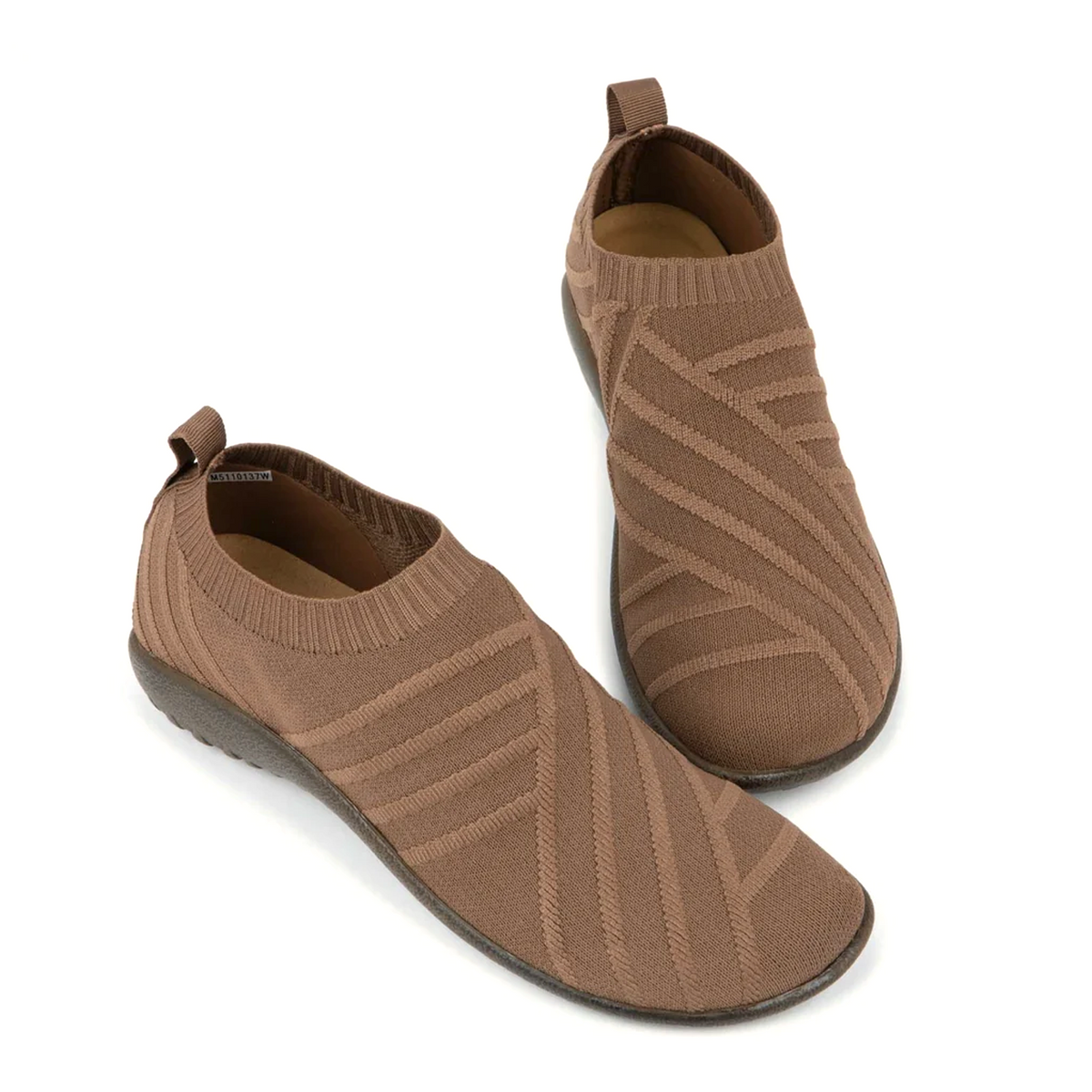 Naot Okahu Slip On (Women) - Brown Knit