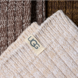 UGG® Rib Knit Slouchy Crew 3 Pack (Women) - Burnt Cedar/Moonlight/Coffee Grounds