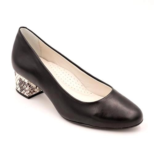 Wirth Eclipse Pump (Women) - Preto Dress-Casual - Heels - The Heel Shoe Fitters