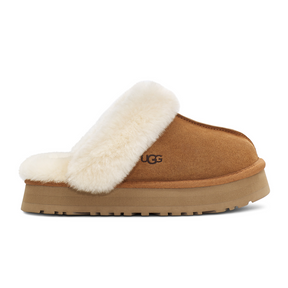 UGG® Disquette Slipper (Women) - Chestnut Dress-Casual - Slipper - The Heel Shoe Fitters