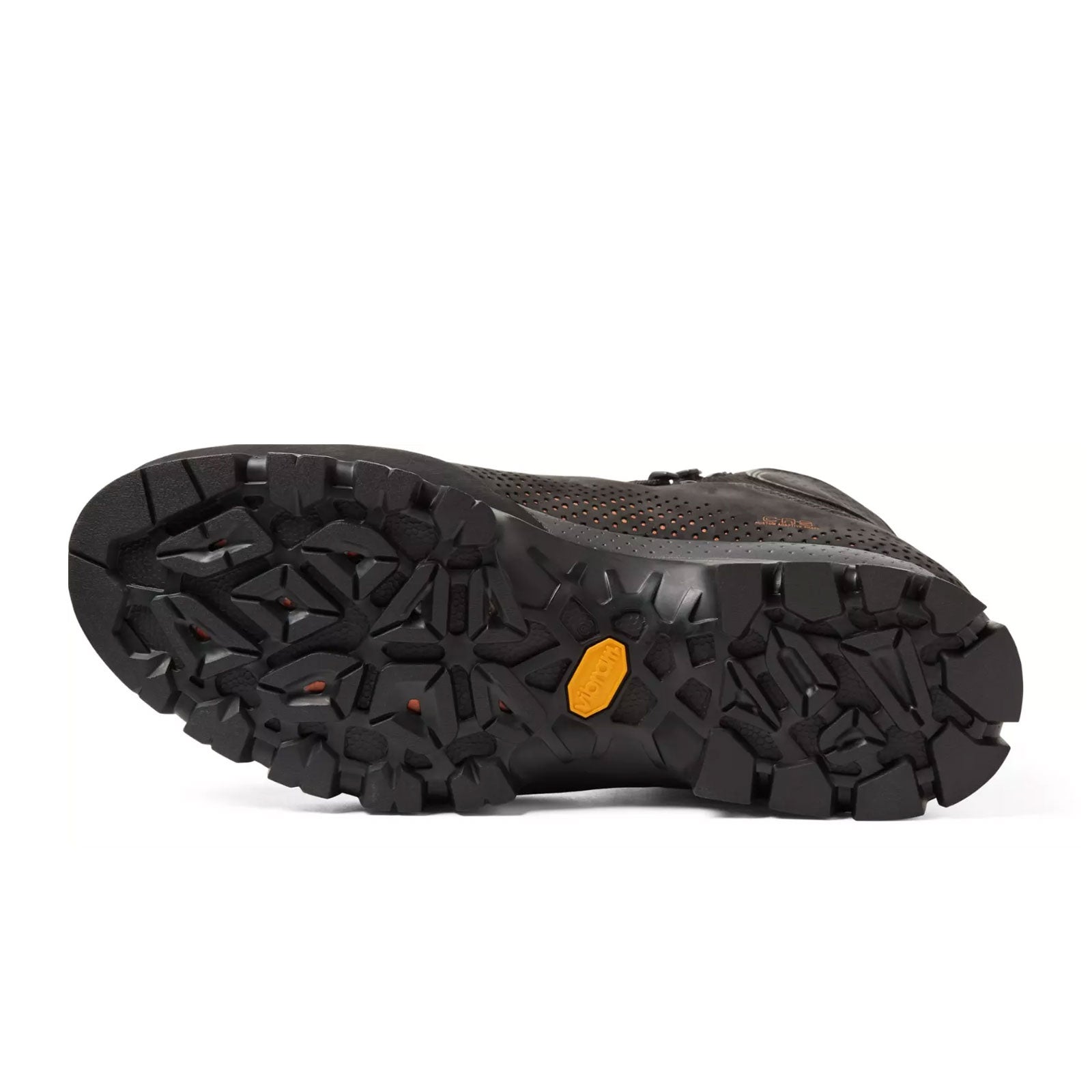 Tecnica Forge GTX Mid Hiking Boot (Men) - Black/Orange Leather