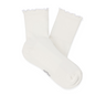 UGG® Karsyn Lettuce Edge Sock (Women) - White Accessories - Socks - Lifestyle - The Heel Shoe Fitters