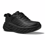 Hoka Bondi SR (Women) - Black/Black Athletic - Running - Cushion - The Heel Shoe Fitters