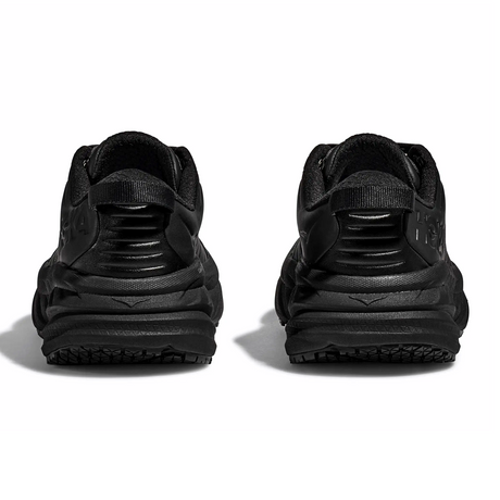 Hoka Bondi SR (Men) - Black/Black Athletic - Running - Cushion - The Heel Shoe Fitters