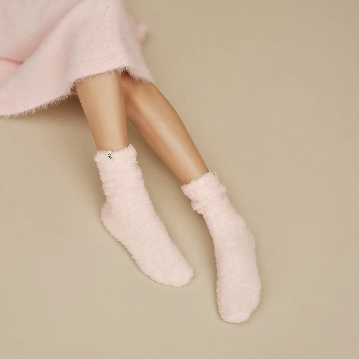UGG® Teddi Cozy Crew (Women) - Pale Orchid