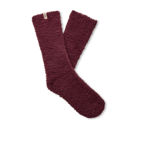 UGG® Teddi Cozy Crew Sock (Women) - Wild Grape Accessories - Socks - Lifestyle - The Heel Shoe Fitters