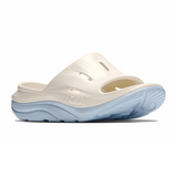 Hoka Ora Recovery Slide 3 (Unisex) - Alabaster/Ambient Blue