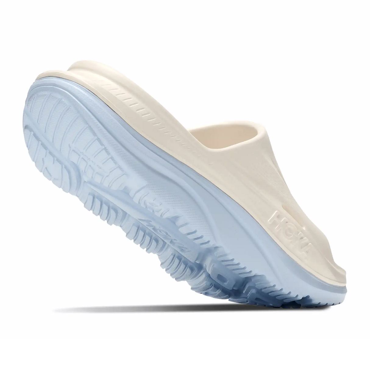 Hoka Ora Recovery Slide 3 (Unisex) - Alabaster/Ambient Blue