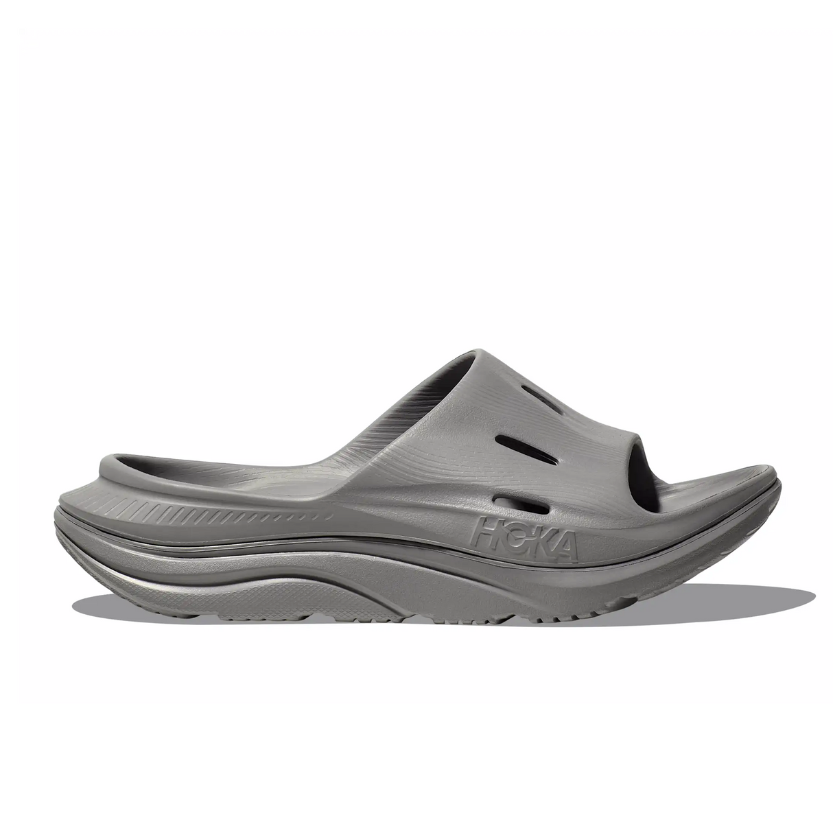 Hoka Ora Recovery Slide 3 (Unisex) - Grey