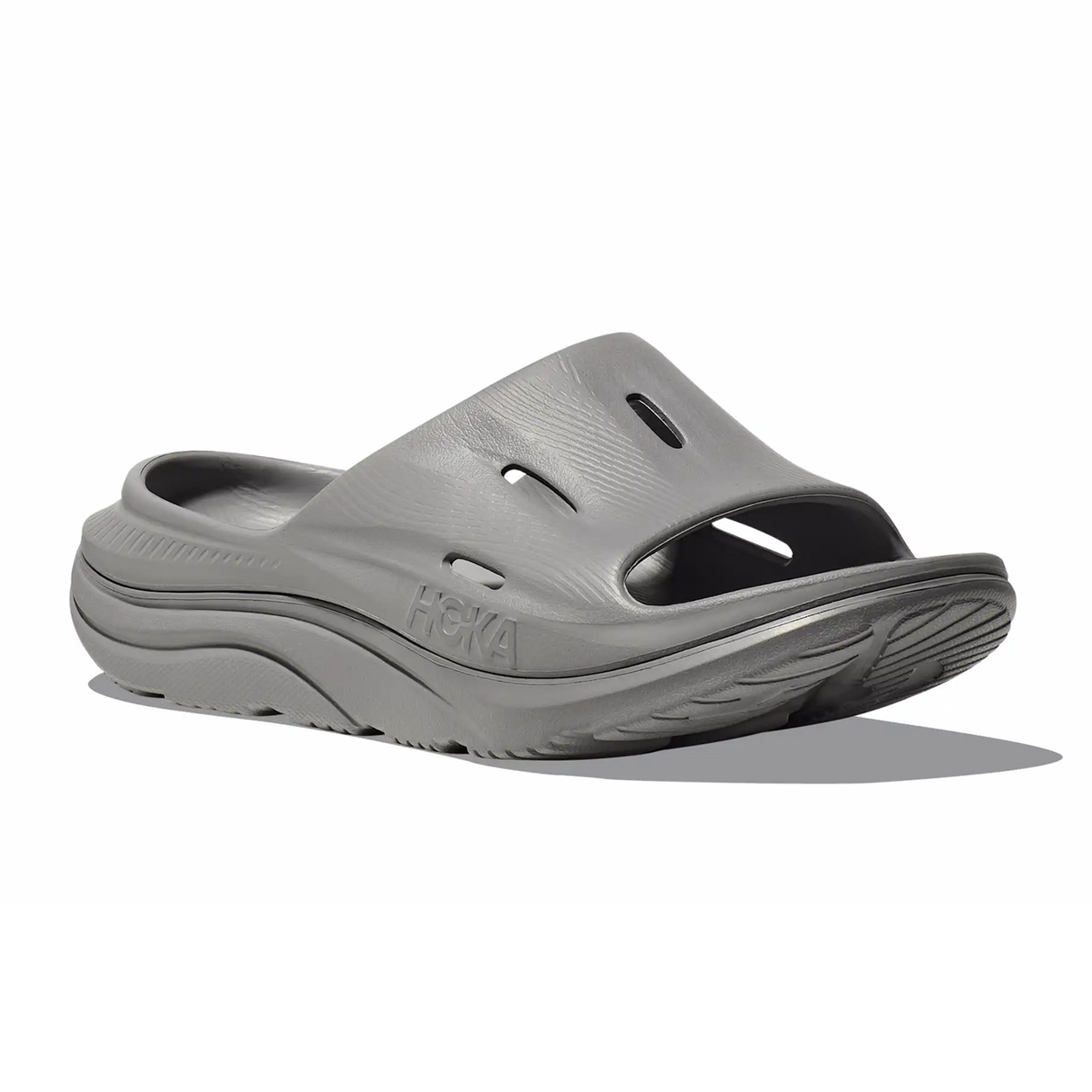 Hoka Ora Recovery Slide 3 (Unisex) - Grey