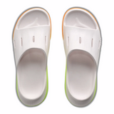 Hoka Ora Recovery Slide 3 (Unisex) - White/Neon Yuzu