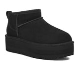 UGG® Classic Ultra Mini Platform (Women) - Black Boots - Casual - Low - The Heel Shoe Fitters