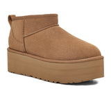 UGG® Classic Ultra Mini Platform (Women) - Chestnut Boots - Casual - Low - The Heel Shoe Fitters