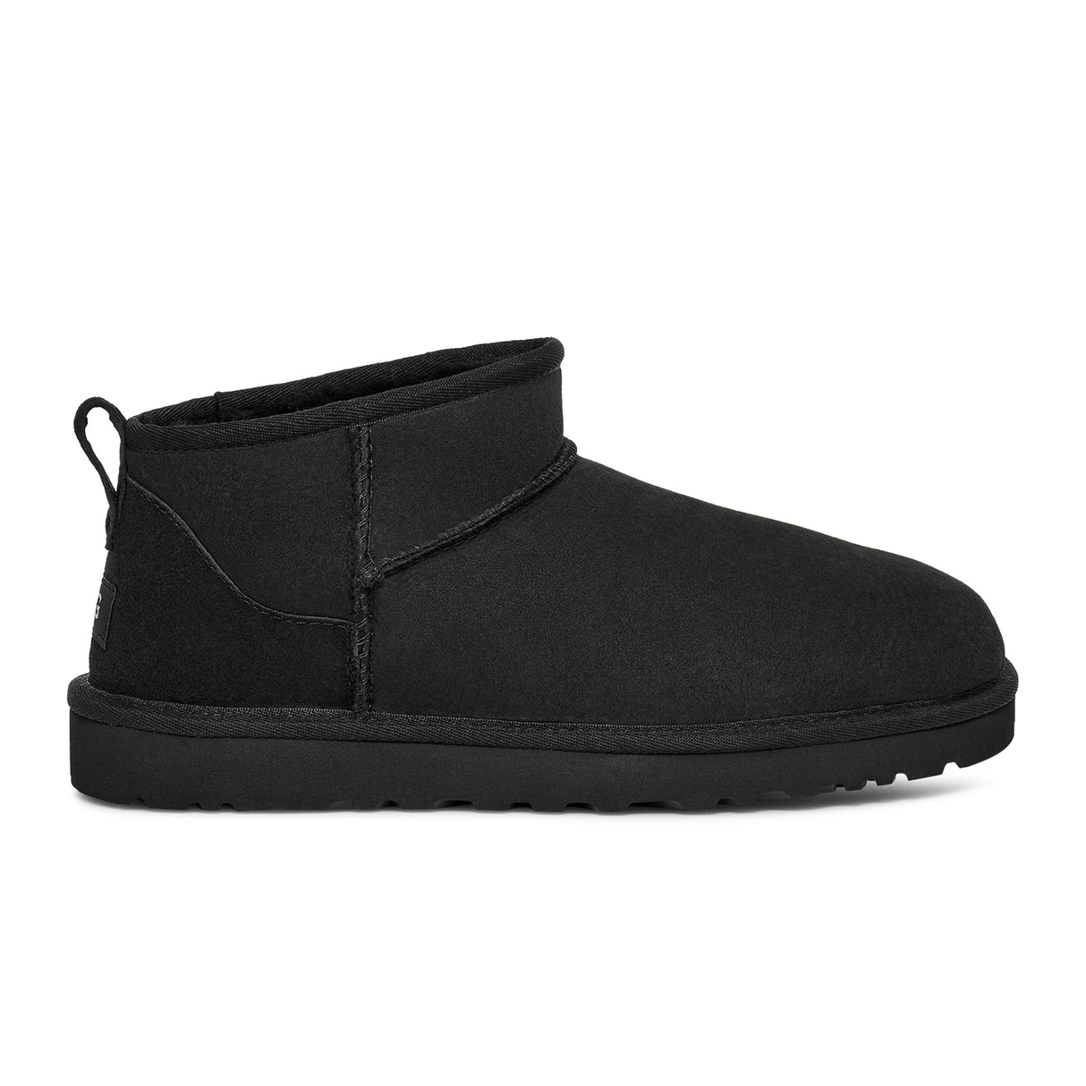 UGG® Classic Ultra Mini (Men) - Black Boots - Casual - Low - The Heel Shoe Fitters