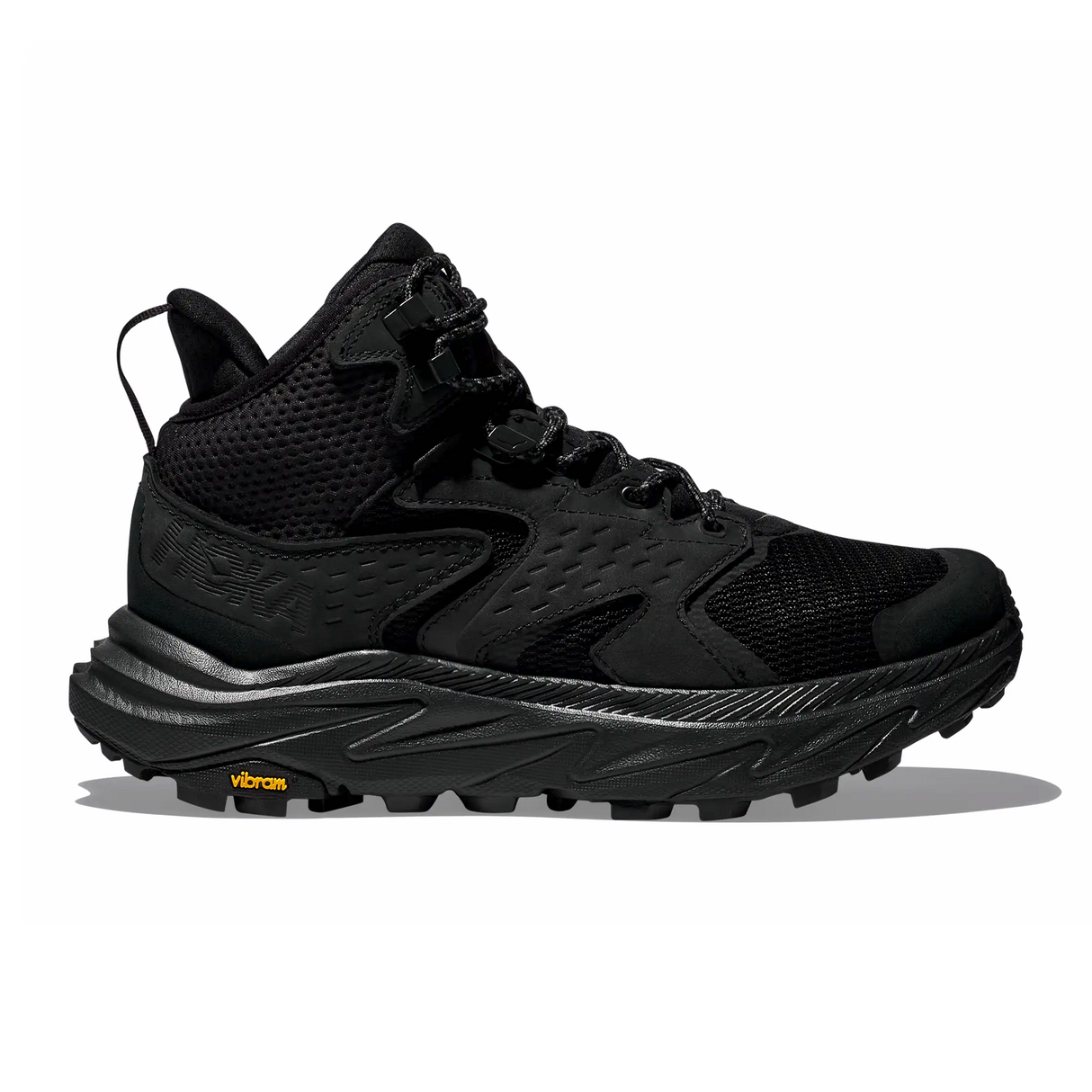 Hoka Anacapa 2 Mid GTX Hiking Shoe (Men) - Black/Black