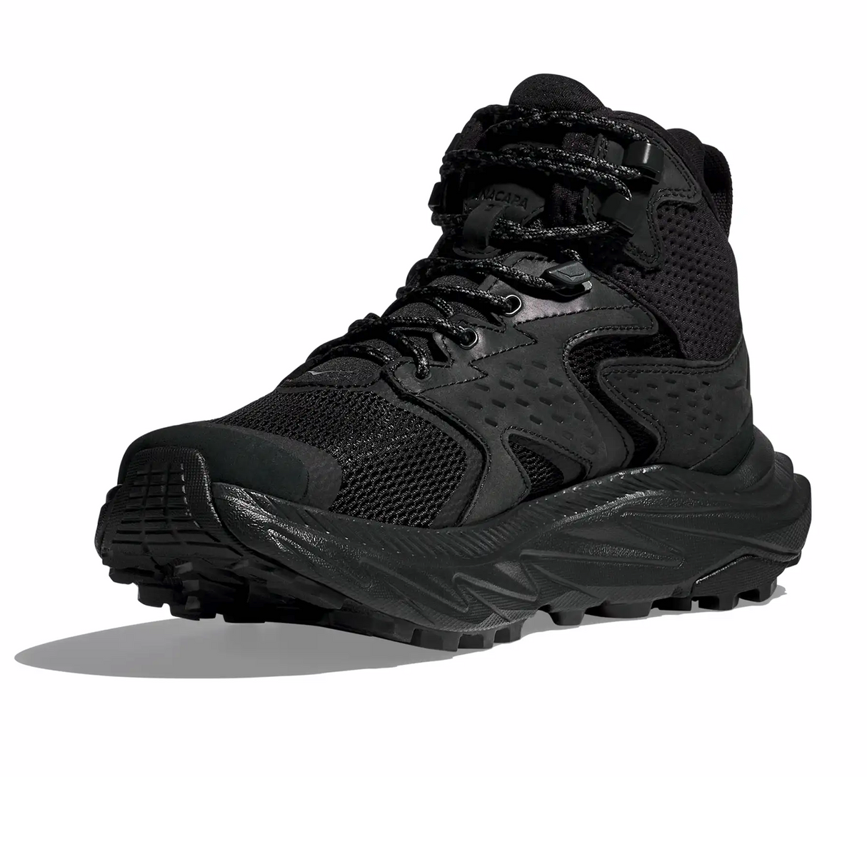 Hoka Anacapa 2 Mid GTX Hiking Shoe (Men) - Black/Black