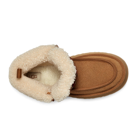 UGG® Funkarra Cabin Cuff (Women) - Chestnut Boots - Casual - Low - The Heel Shoe Fitters