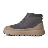 UGG® Neumel Weather Hybrid (Men) - Obsidian/Cobble Grey Boots - Casual - Mid - The Heel Shoe Fitters
