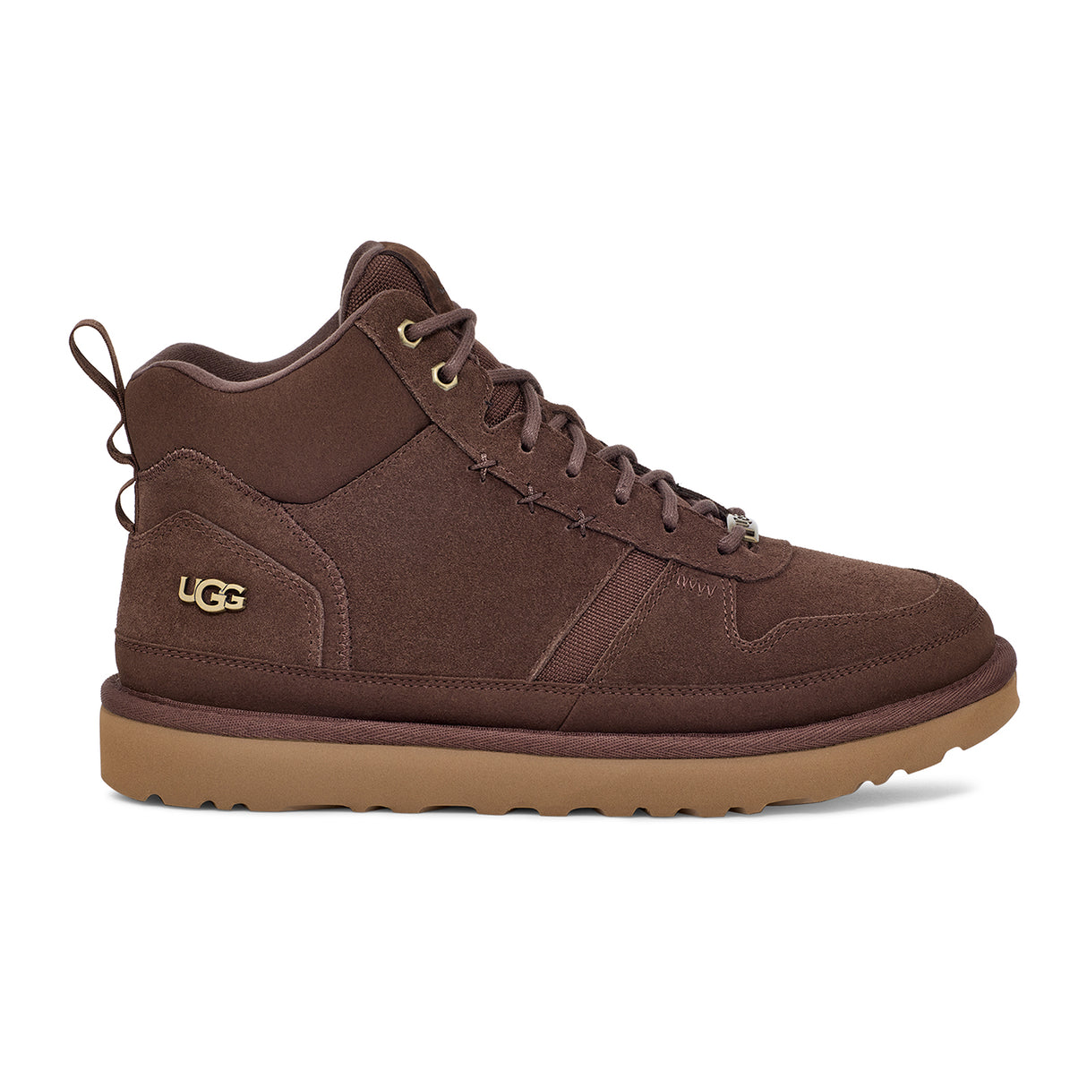 UGG® Highland Hi Heritage (Men) - Burnt Cedar Suede Boots - Casual - Mid - The Heel Shoe Fitters