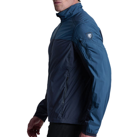 Kuhl The One Jacket (Men) - Dark Storm/Mutiny Blue Apparel - Jacket - Lightweight - The Heel Shoe Fitters