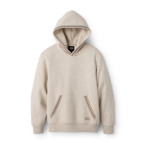 UGG® Tasman Hoodie (Unisex) - Caribou Heather Apparel - Top - Sweatshirt - The Heel Shoe Fitters