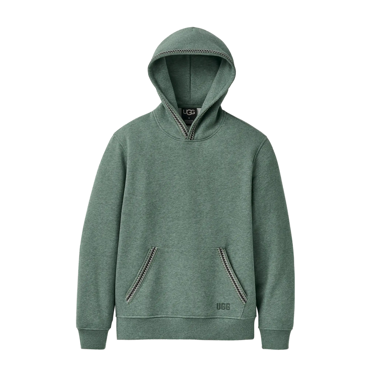 UGG® Tasman Hoodie (Men) - Green Stone Heather