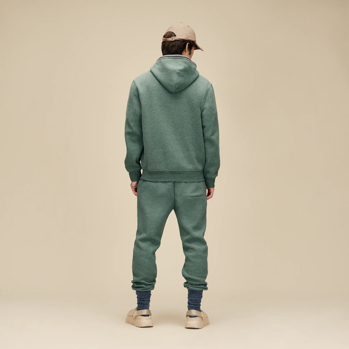 UGG® Tasman Hoodie (Men) - Green Stone Heather
