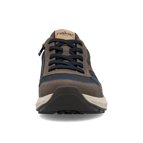 Rieker 11501 Bruce Sneaker (Men) - Gaucho/Ozean/Ozean/Stromboli/Pfeffer Dress-Casual - Oxford - The Heel Shoe Fitters