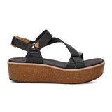 Teva Madera Wedge Sandal (Women) - Black Sandals - Heel/Wedge - The Heel Shoe Fitters