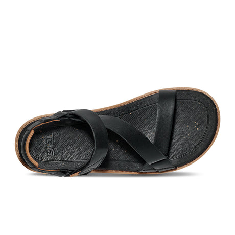 Teva Madera Wedge Sandal (Women) - Black Sandals - Heel/Wedge - The Heel Shoe Fitters