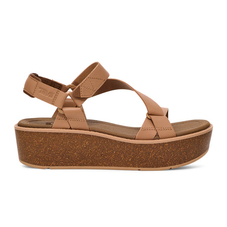 Teva Madera Wedge (Women) - Tigers Eye Sandals - Heel/Wedge - The Heel Shoe Fitters