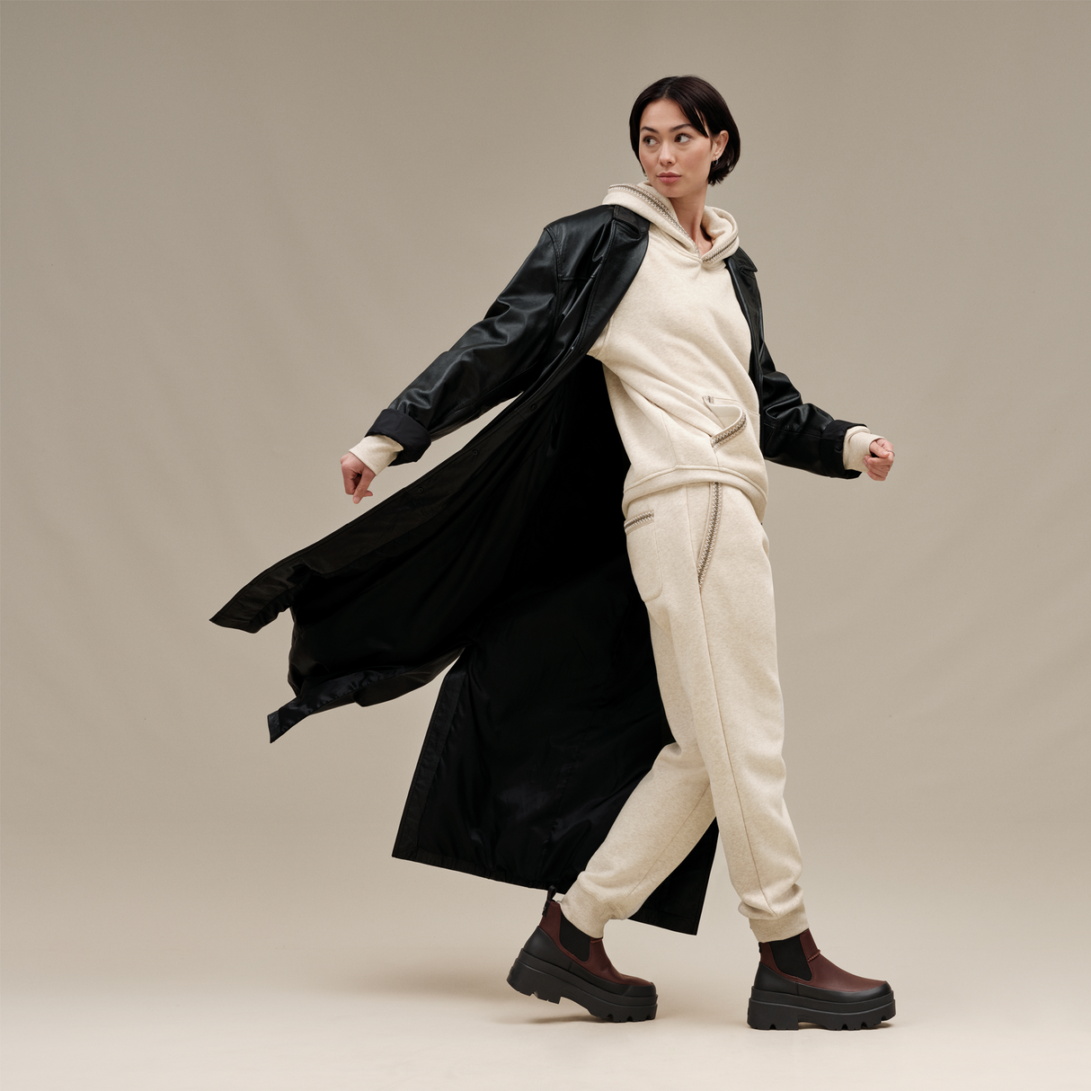 UGG® Tasman Jogger (Unisex) - Caribou Heather Apparel - Bottom - Pant - The Heel Shoe Fitters