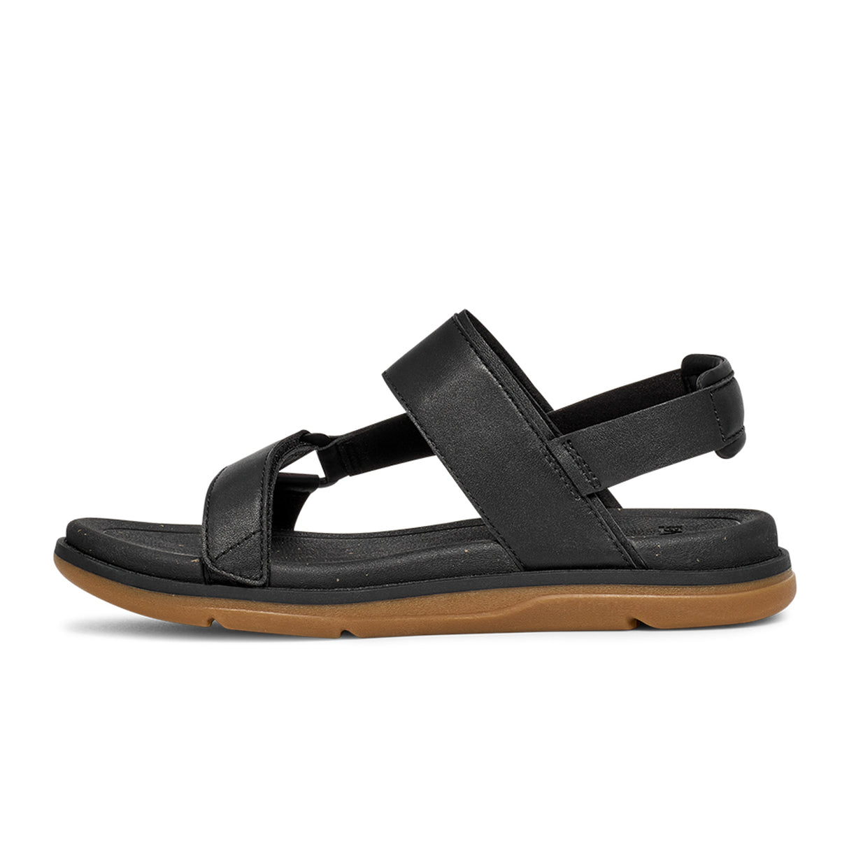 Teva Madera Slingback Sandal (Women) - Black Leather Sandals - Active - The Heel Shoe Fitters