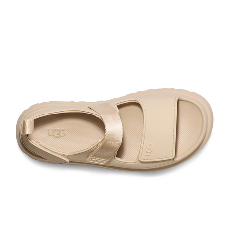 UGG® GoldenGlow (Women) - Sea Salt Sandals - Backstrap - The Heel Shoe Fitters