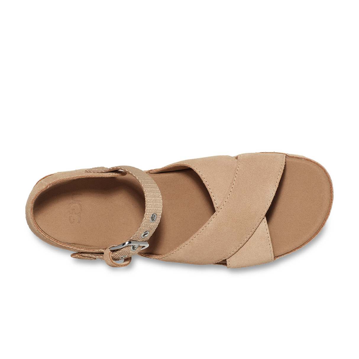 UGG® Aubrey Ankle (Women) - Sand Sandals - Backstrap - The Heel Shoe Fitters