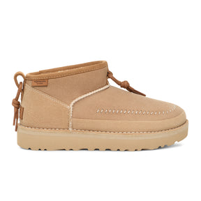 UGG® Ultra Mini Crafted Regenerate (Women) - Sand Boots - Casual - Low - The Heel Shoe Fitters