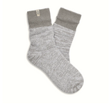 UGG® Rib Knit Slouchy Quarter (Women) - Seal Accessories - Socks - Lifestyle - The Heel Shoe Fitters