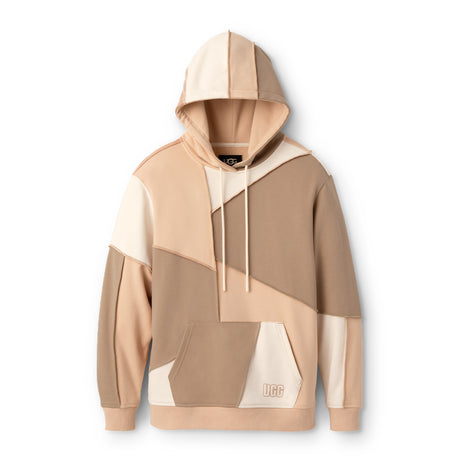 UGG® Raini Piecework Hoodie (Unisex) - Sand Multi Apparel - Top - Sweatshirt - The Heel Shoe Fitters