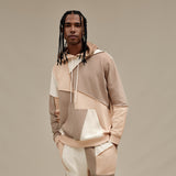 UGG® Raini Piecework Hoodie (Unisex) - Sand Multi Apparel - Top - Sweatshirt - The Heel Shoe Fitters