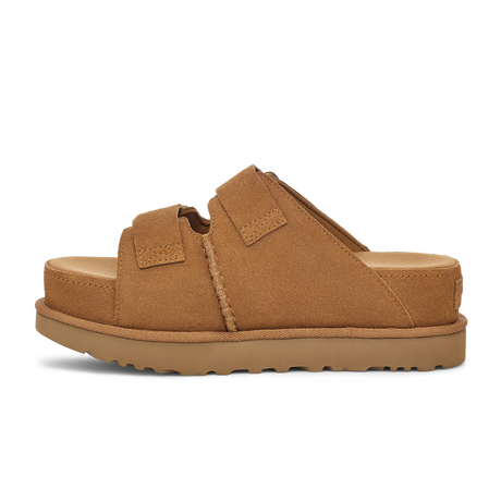 UGG® Goldenstar Hi Slide (Women) - Chestnut Sandals - Slide - The Heel Shoe Fitters