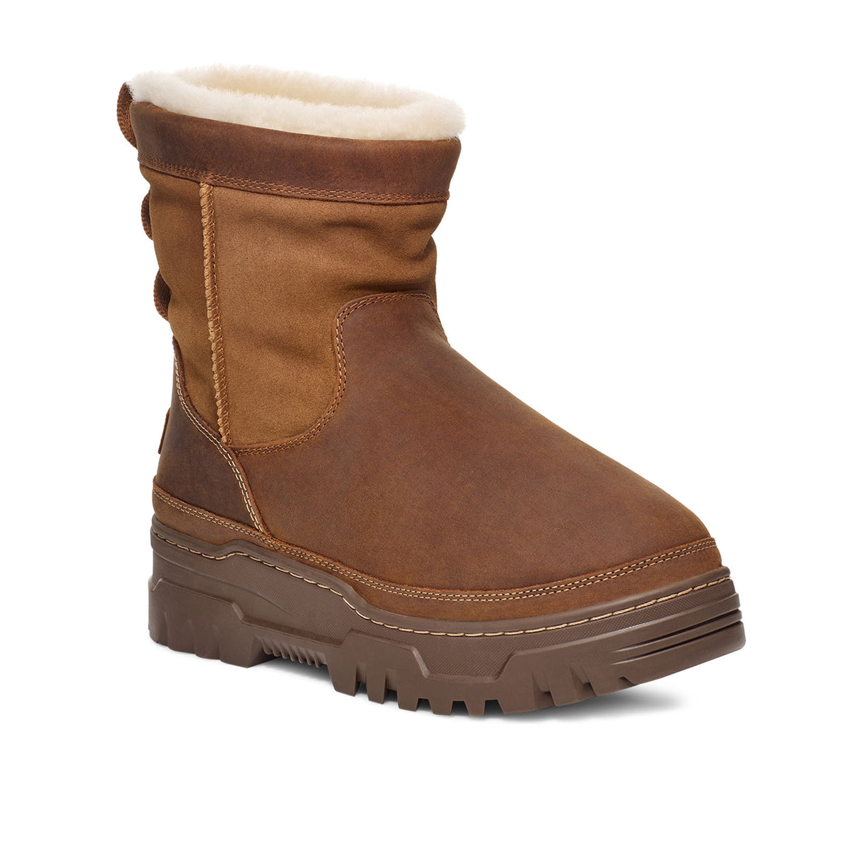 UGG® Heritage Pull-On Trailgazer (Men) - Chestnut Boots - Casual - Mid - The Heel Shoe Fitters