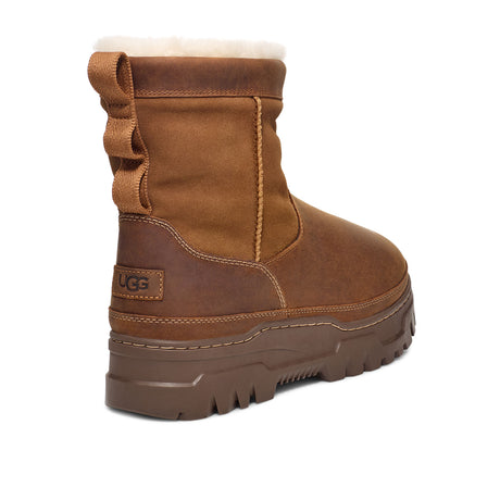 UGG® Heritage Pull-On Trailgazer (Men) - Chestnut Boots - Casual - Mid - The Heel Shoe Fitters