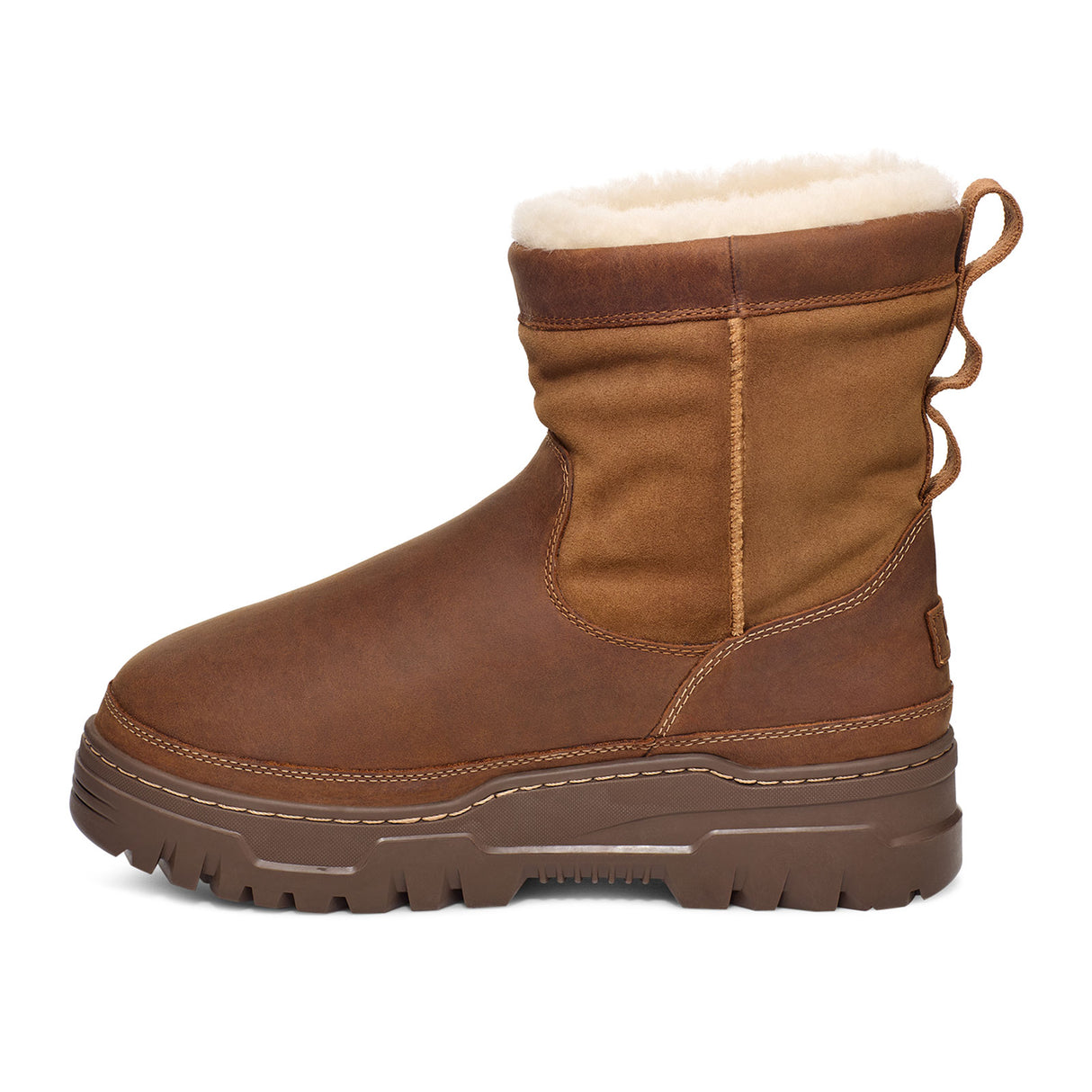 UGG® Heritage Pull-On Trailgazer (Men) - Chestnut Boots - Casual - Mid - The Heel Shoe Fitters