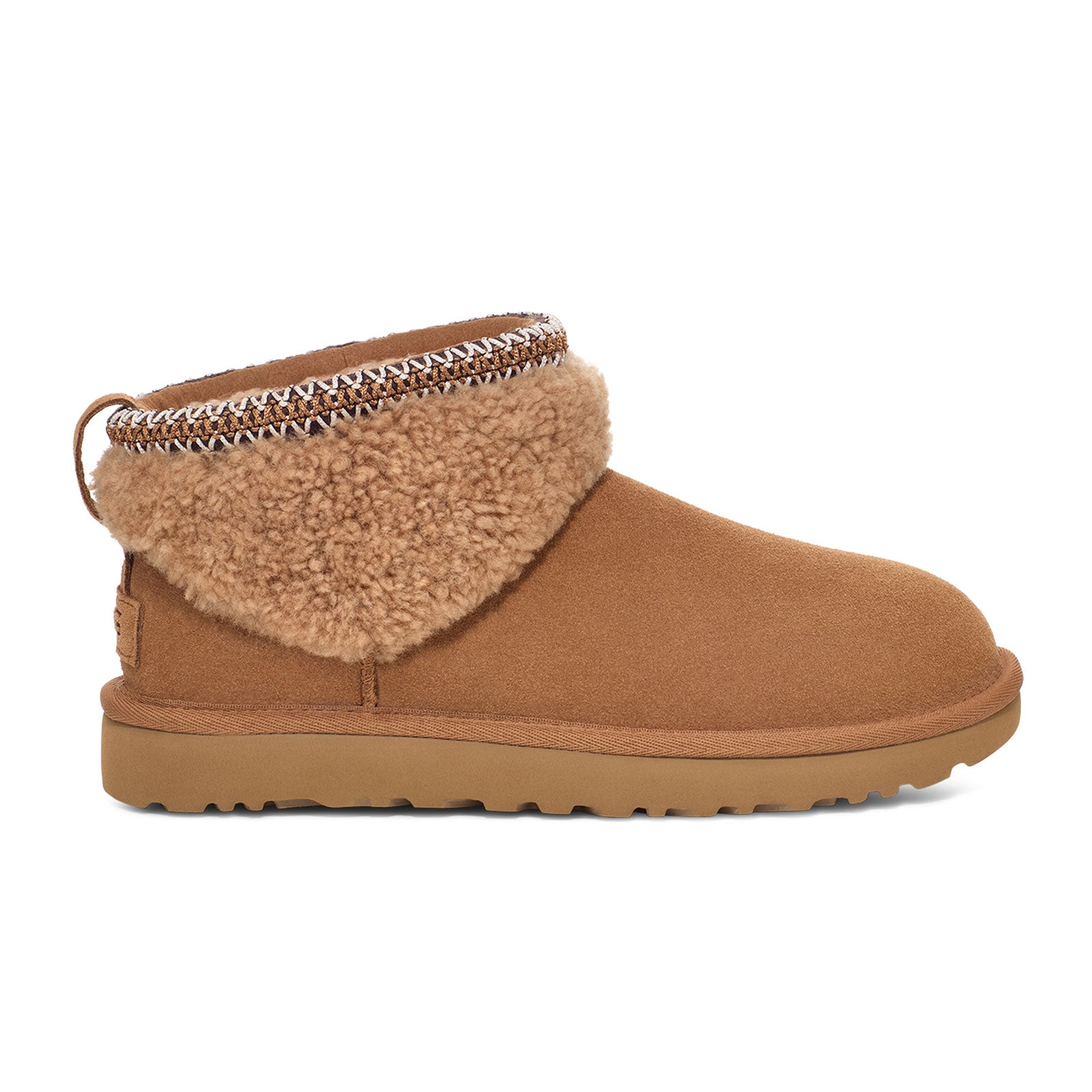 UGG® Classic Ultra Mini Maxi Curly Boot (Women) - Chestnut – The