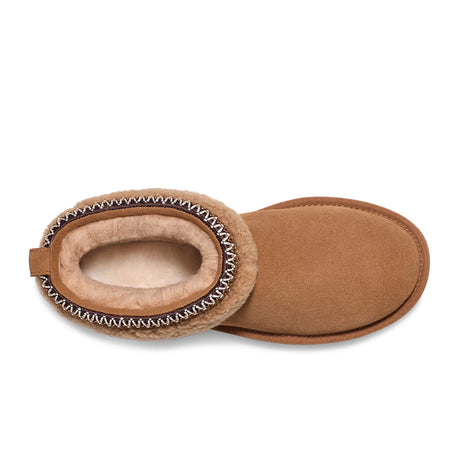 UGG® Classic Ultra Mini Maxi Curly Boot (Women) - Chestnut Boots - Casual - Low - The Heel Shoe Fitters